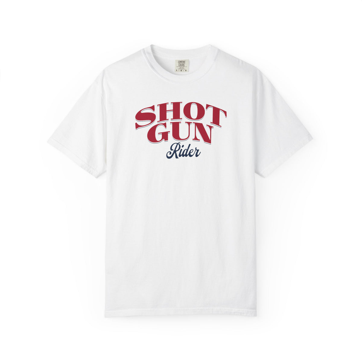 Shotgun Rider T-Shirt — Western Road Trip Graphic Tee