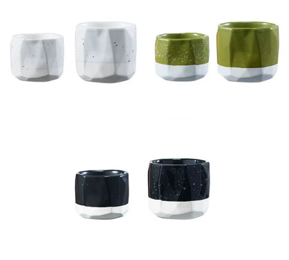 145Ml 260Ml Japanese Ceramic Espresso Coffee Tea Cup Custom Logo Handmade Porcelain Arabic Latte Cups Colored Coffee Mug