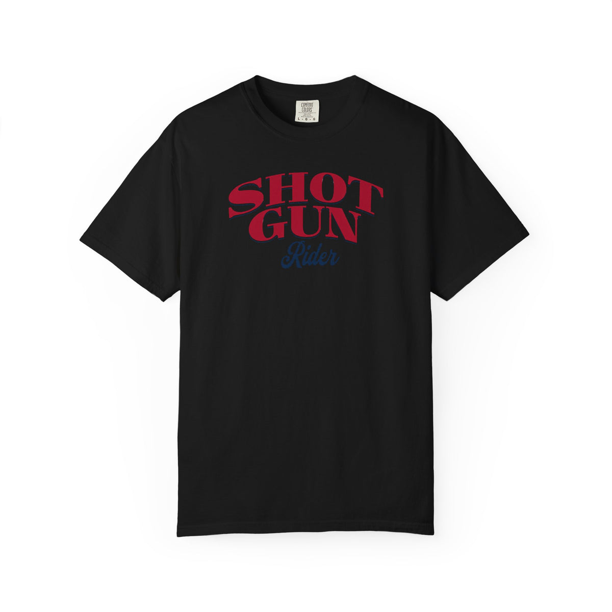 Shotgun Rider T-Shirt — Western Road Trip Graphic Tee
