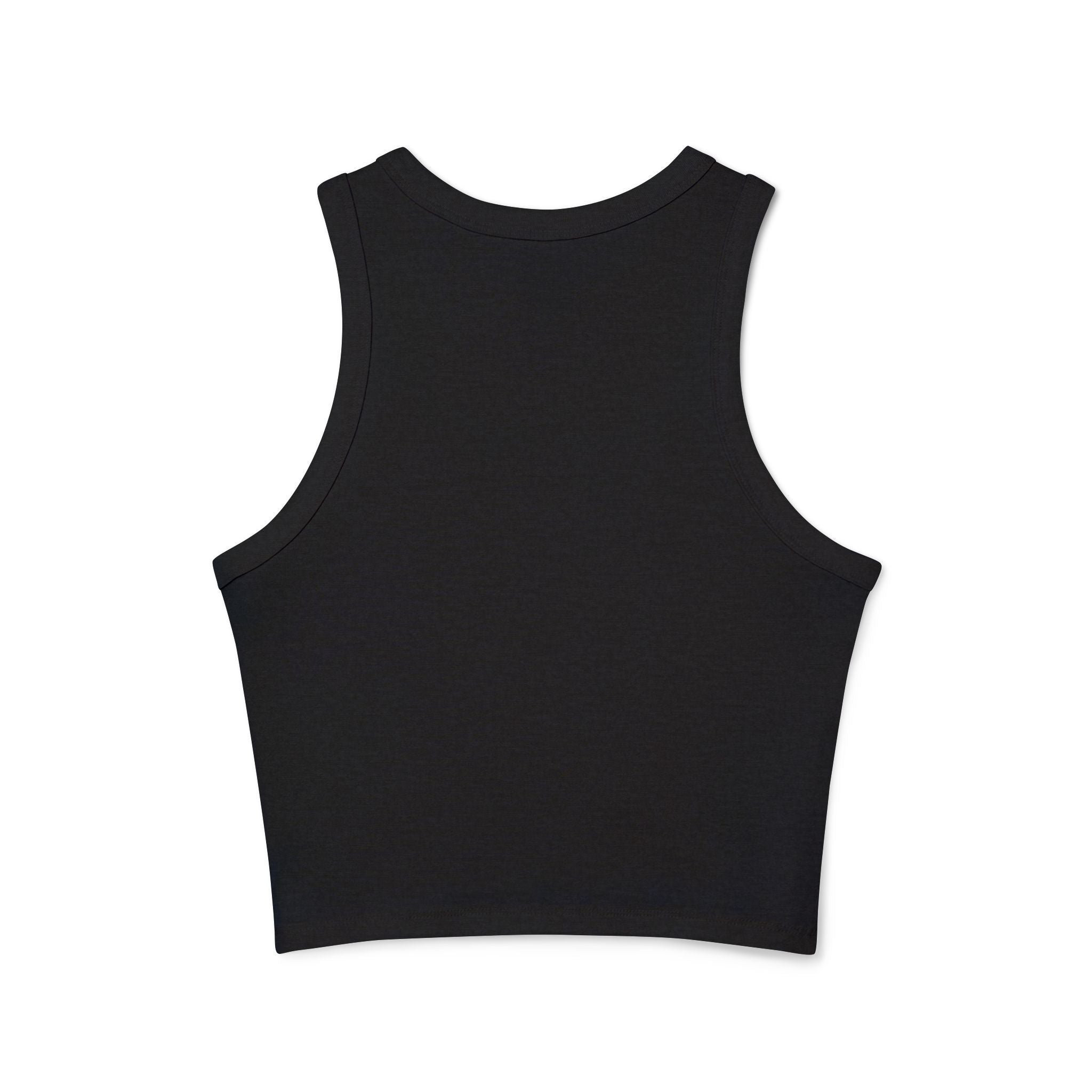 Howdy Racer Tank Top — Western Graphic Women's Crop Tank