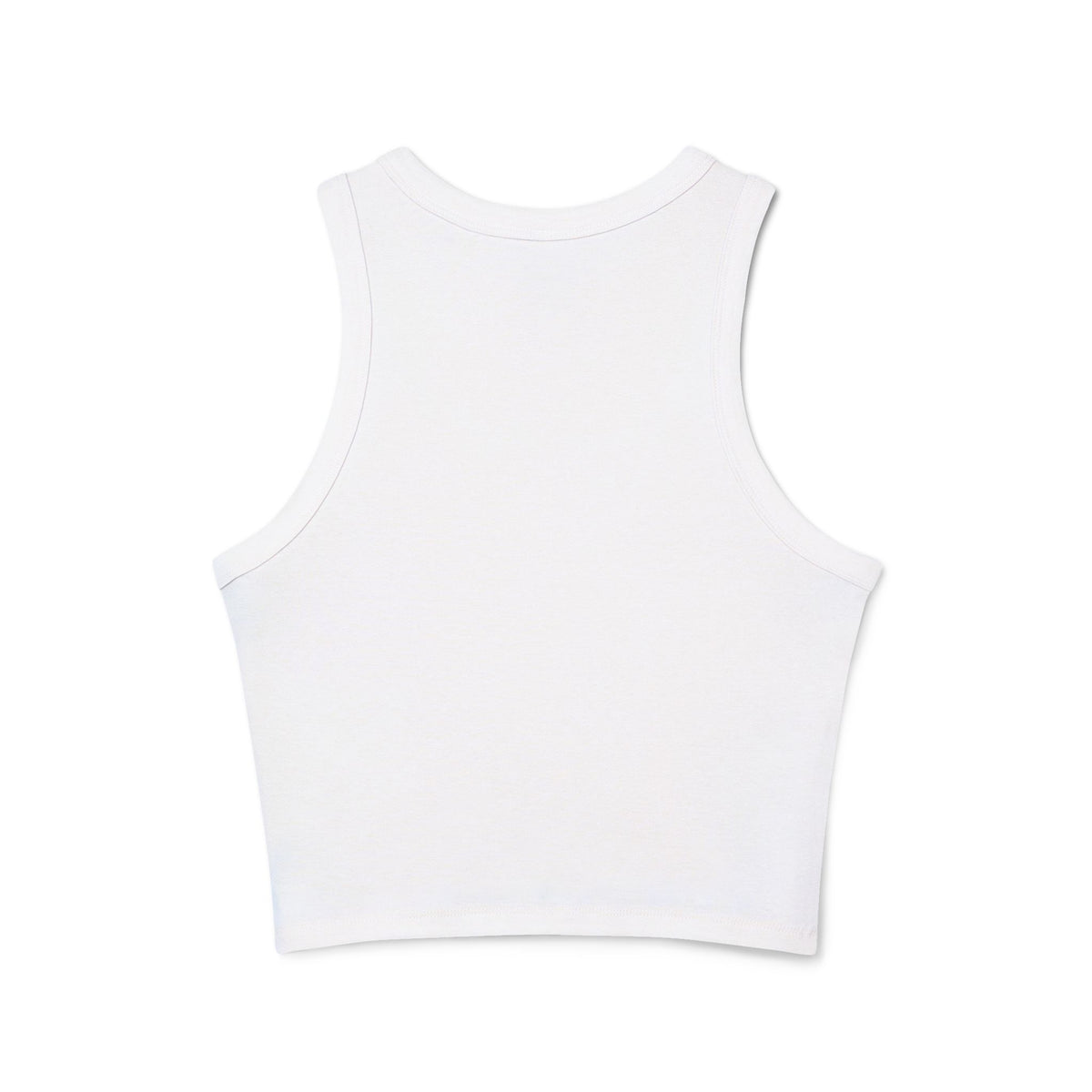 Howdy Racer Tank Top — Western Graphic Women's Crop Tank