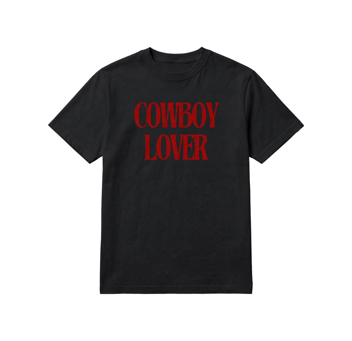 Cowboy Lover T-Shirt — Black