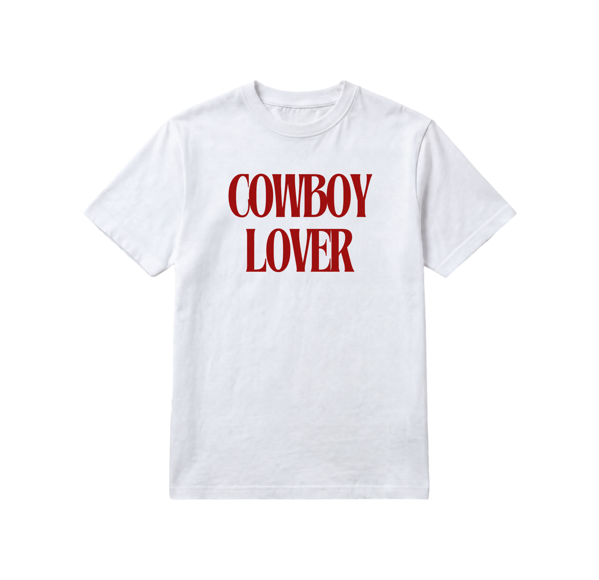 Cowboy Lover T-Shirt — White