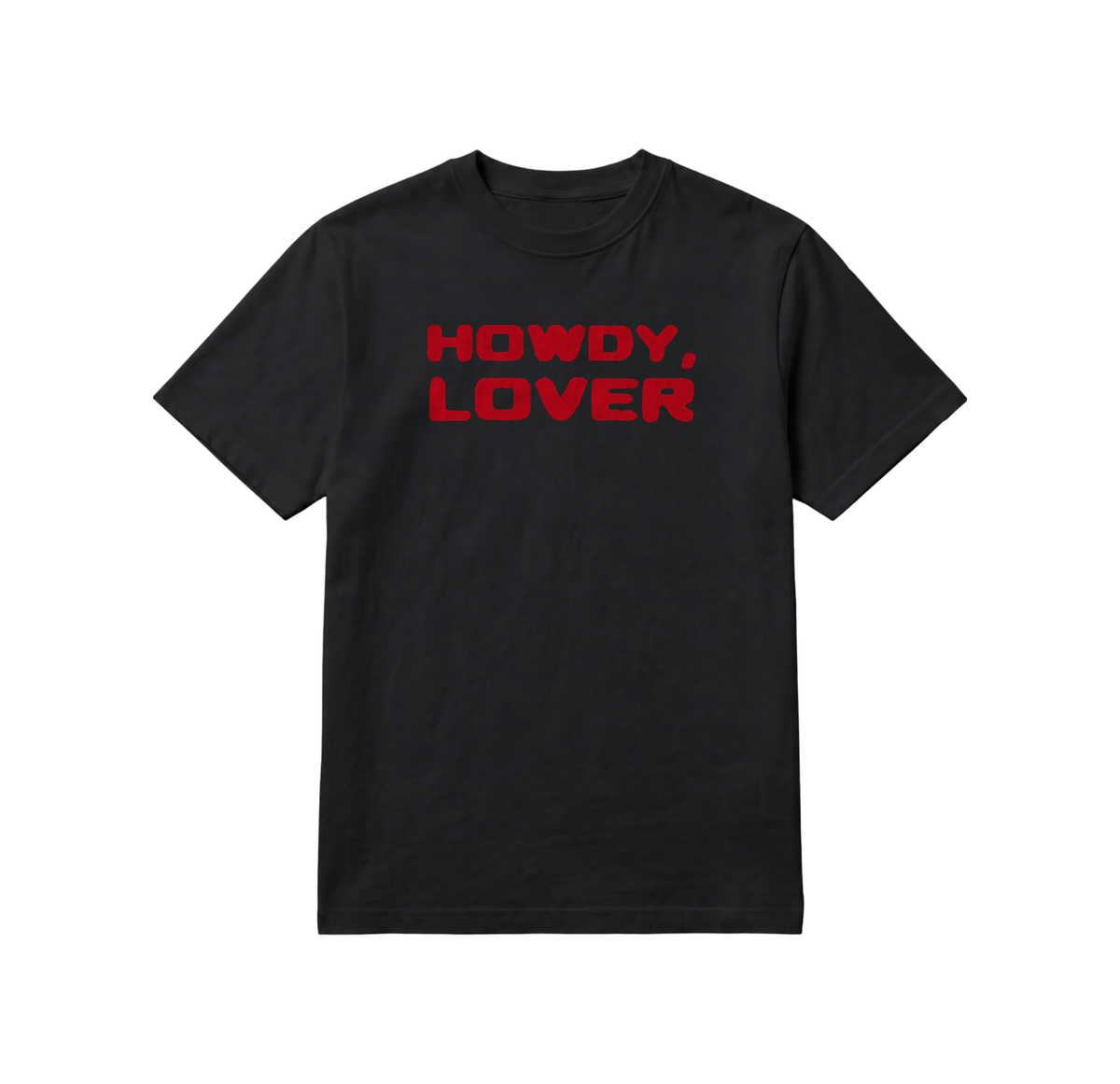 Howdy, Lover T-Shirt — Black