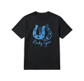 Lucky You Horseshoe T-Shirt — Black