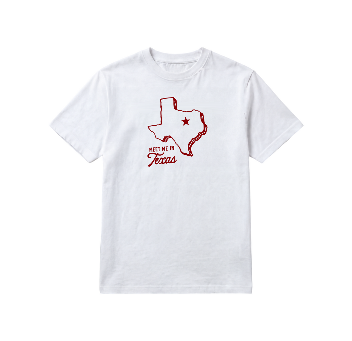 Meet Me in Texas T-Shirt — White