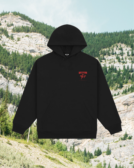 Bronco Western Hoodie